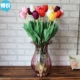 Mô phỏng Hoa tulip giả Bộ trang trí phòng khách Trang trí nhà trong nhà Hoa sắp xếp Hoa nhựa Trang trí hoa lụa - Hoa nhân tạo / Cây / Trái cây