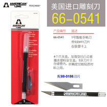 American imported handmade knife No 1 handle No 11 No 16 No 17 Engraving blade DIY tool engraving paper window flower pen knife