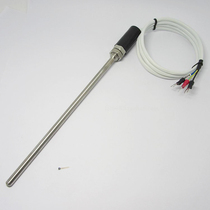 PT100 temperature sensor thermocouple 3-core shielded wire waterproof wire anti-interference temperature-controlled instrument assorted probe