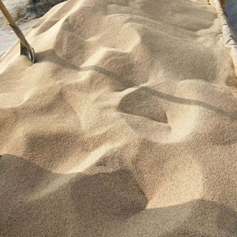 Stirring station anti-cracking mortar water washing subhead drying river sand 40-70-110-mesh artificial beach training field with sand