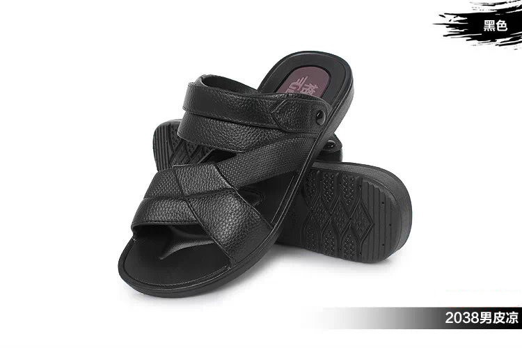 Mùa hè mới Gleeve sandal nam giày đi biển chống trượt Giày nam phiên bản Hàn Quốc của xu hướng giày thông thường thoải mái thoáng khí ngoài trời giày sục nam