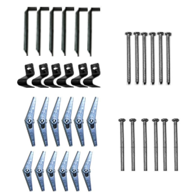 Middle Grid Installation Screws and Clips. Commonly Used Accessories for Middle Grid Installation in Our Store Include Screws and Clips. Metal Screws and Clips