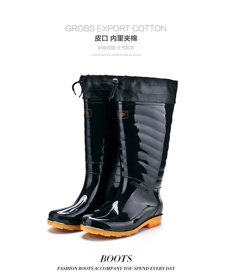 Chaussures - bottes caoutchouc homme pour hiver - semelle tendon - Ref 959938 Image 19