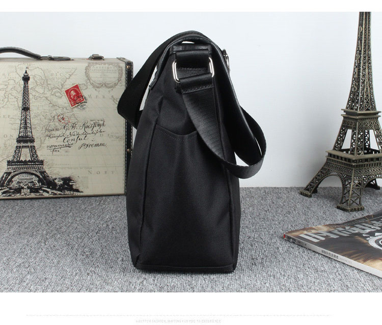 M / yêu chồng nam túi đeo chéo vai túi nam Messenger túi xách phiên bản Hàn Quốc giản dị của túi nylon vải nam túi xách du lịch