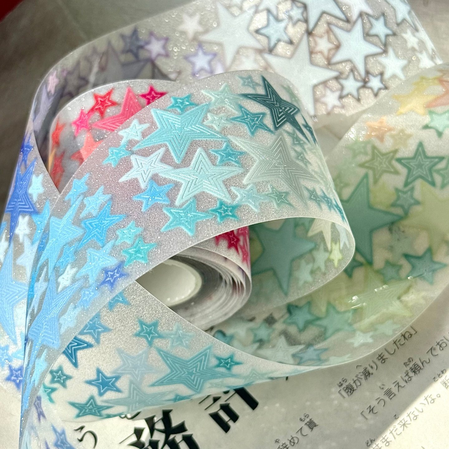 Girl17 Mature Lolita Original Sticker Roll Broken Star Pointed Corner Set Star Versatile Basic Elements Journal