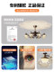 American-Style Living Room Invisible Fan Chandelier, Vintage Retro Full-Spectrum Eye-Protection Atmospheric Glass Hall Projection Main Light
