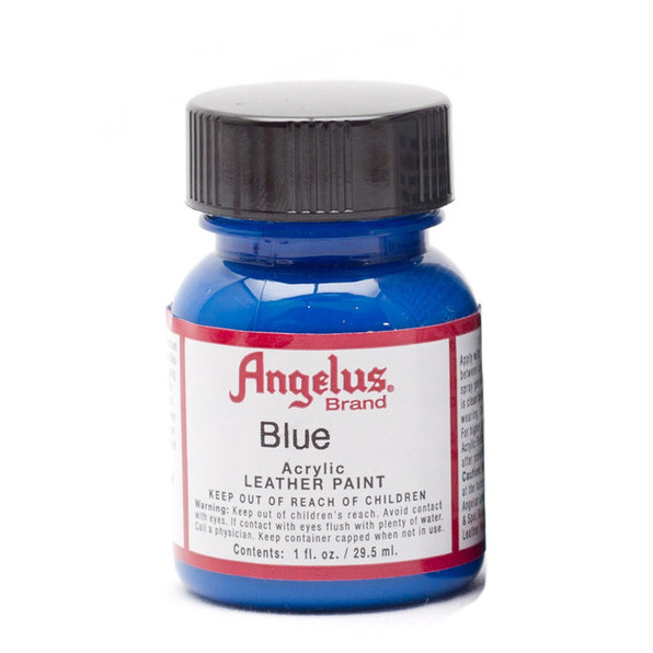 Sneakers Custom Angelus Sneakers Blue Pigment Blue Smooth Leather Listed Air Force One Color Change