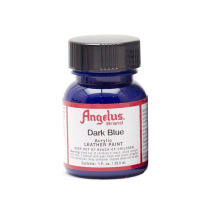 Sneakers custom Dark Blue Paint Angelus AJ DIY