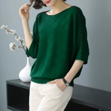 Осенняя демисезонная трикотажная футболка для матери, коллекция 2022