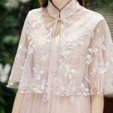 Розовое платье подружки невесты, длинное вечернее платье, юбка, коллекция 2021, осеннее, по фигуре