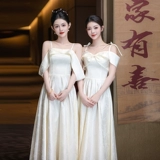 Летнее платье подружки невесты, вечернее платье, юбка, изысканный стиль, подходит для подростков