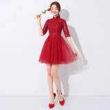 Весеннее вечернее платье, весенняя бордовая короткая мини-юбка, 2020, по фигуре