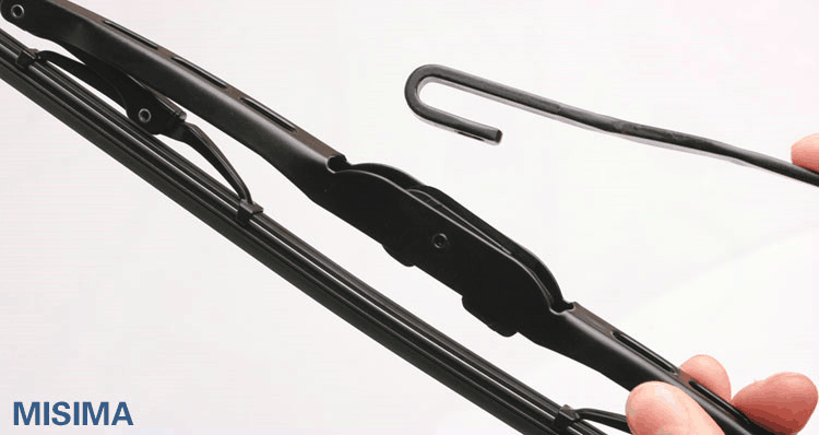Xe tải xương đa năng xương 40 45 50 55 60 65 70 cm cm cm lưỡi gạt nước cần gạt nước silicon