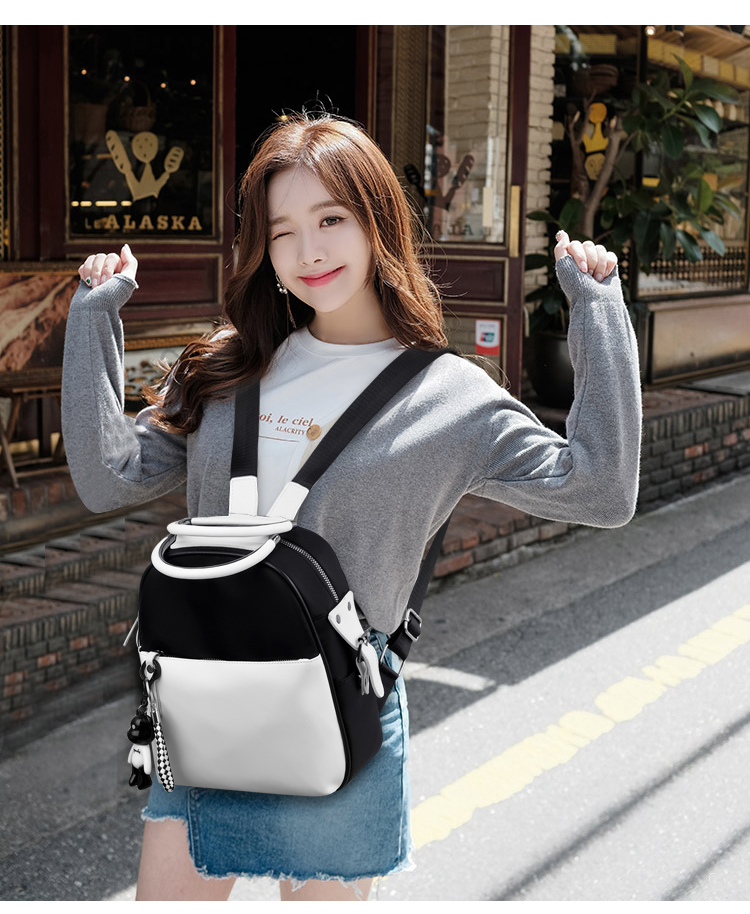 Ba lô nữ 2019 làn sóng mới phiên bản Hàn Quốc của túi thời trang hoang dã mini túi thủy triều siêu lửa ba lô túi nhỏ - Ba lô balo đẹp nữ
