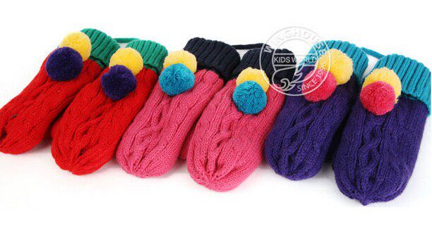 Gants pour enfants en de laine - Ref 2145638 Image 6