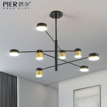 Nordic living room chandelier simple modern light luxury atmospheric household bedroom lamp creative personality restaurant lighting lighting