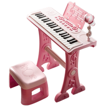 Electronic piano Girls beginnings can be played with the microphone 1 1 3 year old Child 6 Puzzle Instruments 2 Early Education Enlightenment