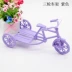 Xe đạp mây châu Âu hoa nhỏ xe máy tính để bàn đồ trang trí đám cưới tráng miệng nhỏ Barbie búp bê trang trí đồ trang trí đạo cụ - Trang trí nội thất Trang trí nội thất