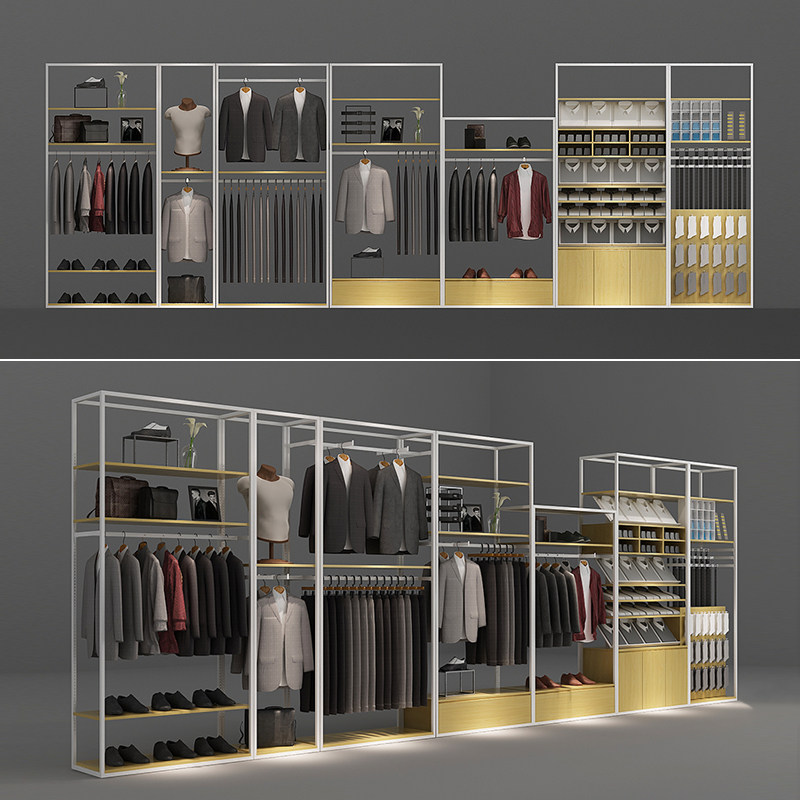 Zhong Jiangfang Zjf Clothing Store Display Stand Floor To Ceiling