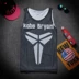 Los Angeles Lakers kobe Kobe Bryant ngôi sao thứ 24 in 3d lưới vest nam và nữ bóng rổ thể thao áo gym Lót
