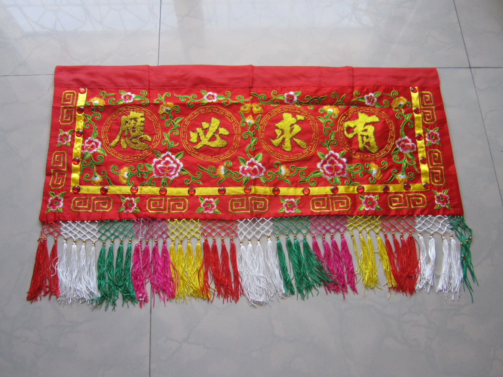 Gateway banner has a demand for Buddha embroidery embroidery banner color banner color color color 3 feet