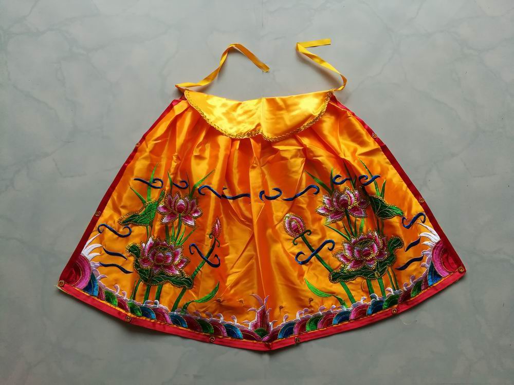 Embroidery Buddha clothes cape Guanyin The bodhisattva bodhisattva The bodhisattva dabby dabby dabby dabby dabby dabby 48cm