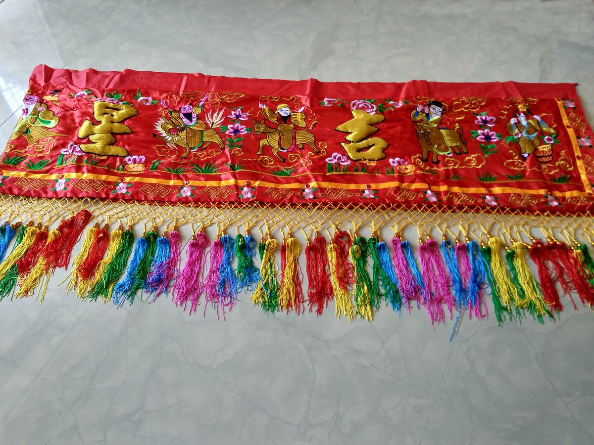 Jixing Gaozhaomen Color Eight Immortals Color Lecture Happy Buddhism Supplies Ginning Jinzhao 4 meters