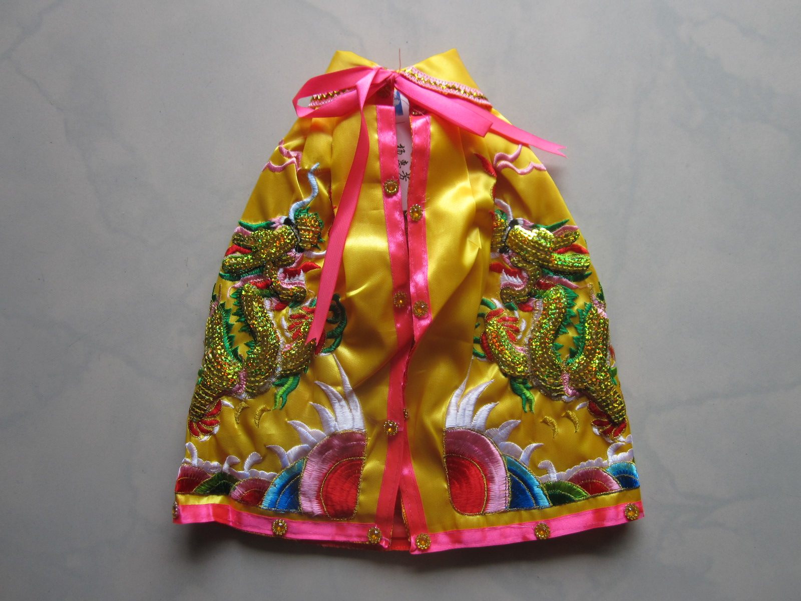 Buddha Statue Cloister Clothes God Clothes God Clothes Chaeze God Daven Chaegoon Chaegoon Chaeze Beads and Beads Embroidery 33cm-Taobao