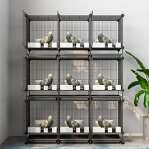 Pigeon cage breeding pigeon cage household extra large pigeon cage quail egg white pigeon house Sichuan combination nest box large pigeon shed