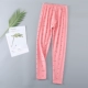 Màu tinh khiết cotton Lycra nữ lưng cao mảnh mai co giãn rộng rãi cotton dài quần mỏng cotton mùa xuân và mùa thu ấm áp quần lót - Quần nóng lên