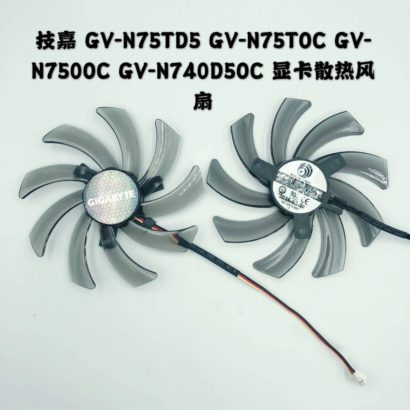 Technical Cargia GV-N75TD5 GV-N75TOC GV-N75TOC GV-N750OC GV-N740D5OC GV-N740D5OC card radiating fan