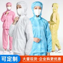 Dust-proof clothing split cap anti-static clothing work clothing one-piece electrostatic clothing industrial dust spray paint clean protective clothing