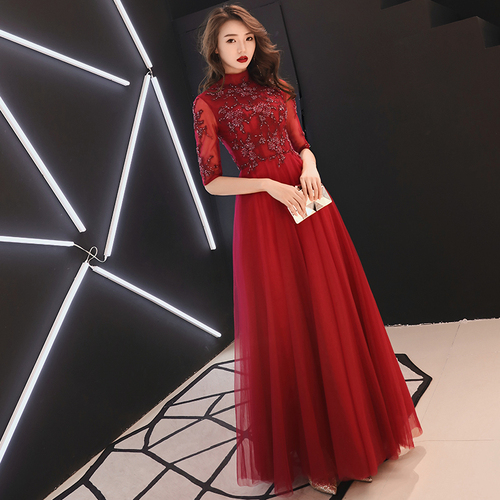 prom dress return Adora Design 3343 Champagne 16 Sale