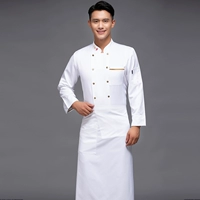 Белый топ + фартук