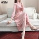 French lace cake dress women's spring 2022 new women's pink temperament slim fashion long skirt