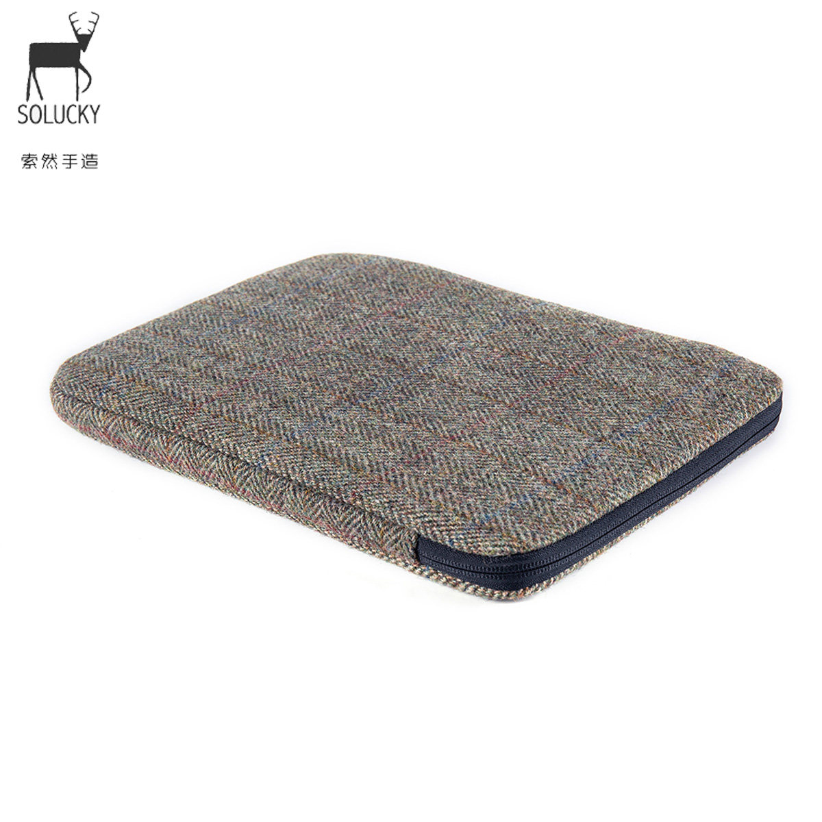 2022 Sorin Scottish fabric applicable pro7 Microsoft notebook surFace liner bag 6 protective sleeve Laptop3book2 notebook 13 5 inch wool felt g