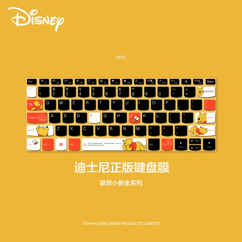 Mẫu mới 2021 chính hãng Disney phù hợp với bàn phím Lenovo Xiaoxin pro13 film Máy tính xách tay 13,3 inch 13s phiên bản Forbidden City bàn phím film bìa bảo vệ phụ kiện chống bụi Ryzen phiên bản 2020 - Phụ kiện máy tính xách tay