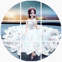 Wedding creative quality ladies ornaments doll car quality car accessories cute mesh skirt ornaments car accessories