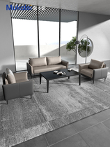 Mulcarrey Office Sofa Trio Bits Business Reception Guest Area Brief Office Sofa Tea Table Composition Suit