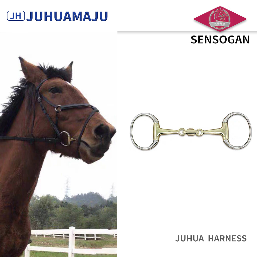 Mouth horse iron water rein accessories horse chew factory direct explosive middle Pure Brass