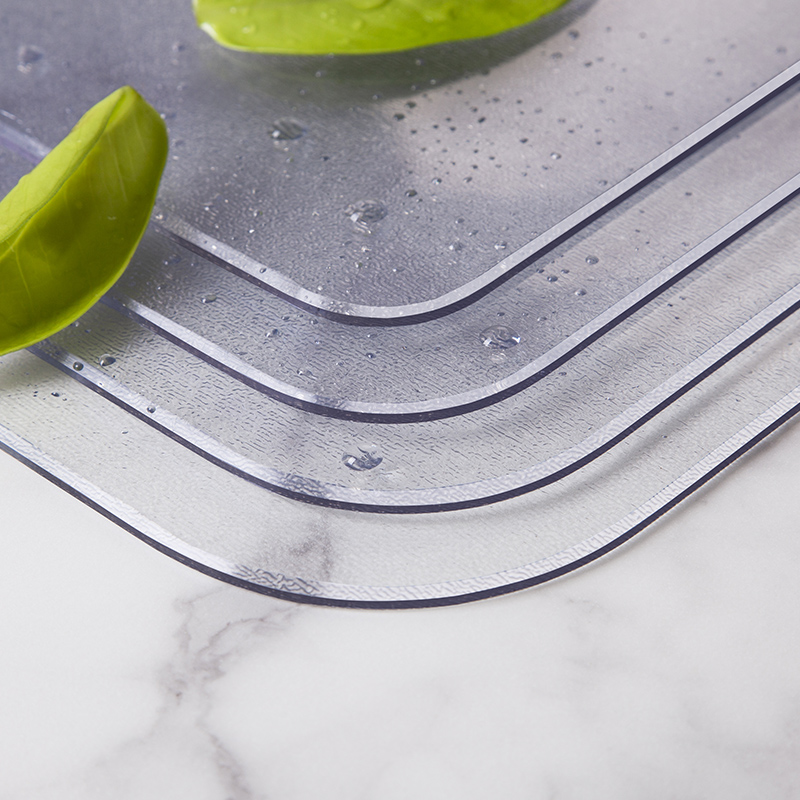 TPU soft glass tablecloth transparent tea tablemat tablecloth waterproof oil and oil-free rectangular desk