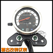 2nd Round Locomotive Motorcycle Accessories Old section CG125 JH70 Retro GN Taiko modified grass Flying Meter Assembly