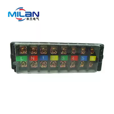 TA-2008 TA Movable terminal block 20A 8P Terminal block Screw fixed terminal block