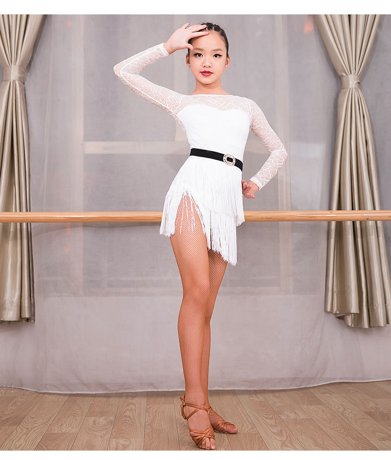 Trẻ em nhảy múa Latin Latin trang phục khiêu vũ cho trẻ em phụ kiện khiêu vũ G06 - Khiêu vũ / Thể dục nhịp điệu / Thể dục dụng cụ váy nhảy cha cha cha
