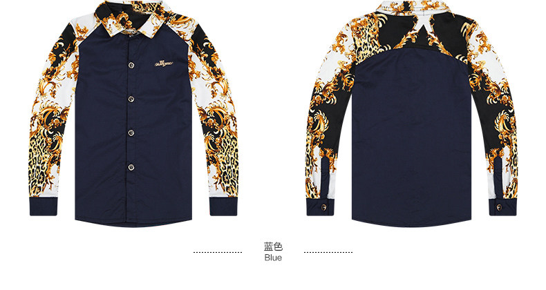 Chemise garcon à manche longue - Ref 2073228 Image 76