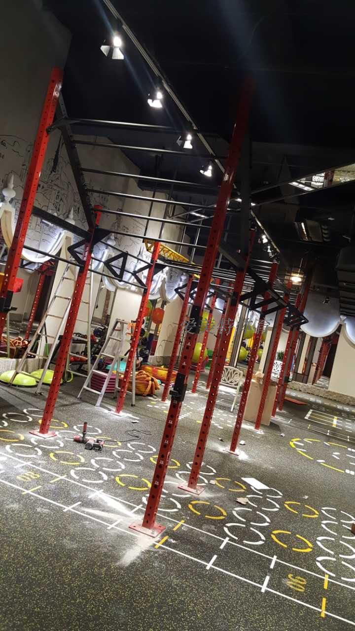 Physical training comprehensive frame RIG 12 columns high and low climbing private teaching studio