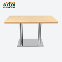 Квадратный стол 1200*600 + ламинированное шасси, цвет светлой изогнутой ивы