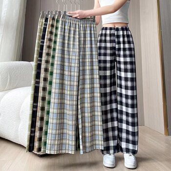 ໂສ້ງຂາສັ້ນ plaid ຊື່ຂອງຜູ້ຜະລິດ