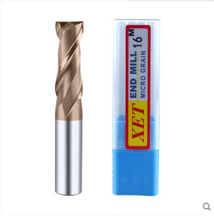 55 degrees XET overall alloy tungsten steel 2 edge lengthening coating milling cutter 6 6 5 7 7 5 8mm*75*100*120