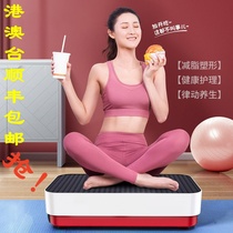 Intelligent remote control vertical rhythm machine for lazy people indoor large and bulky standing fat removal machine variable frequency shaking machine 2023 new model